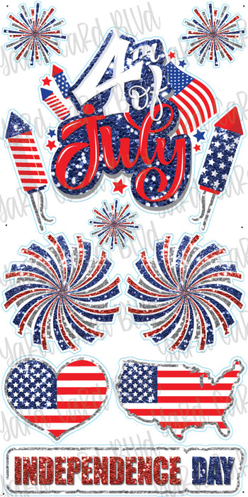 4th of July Splash Set