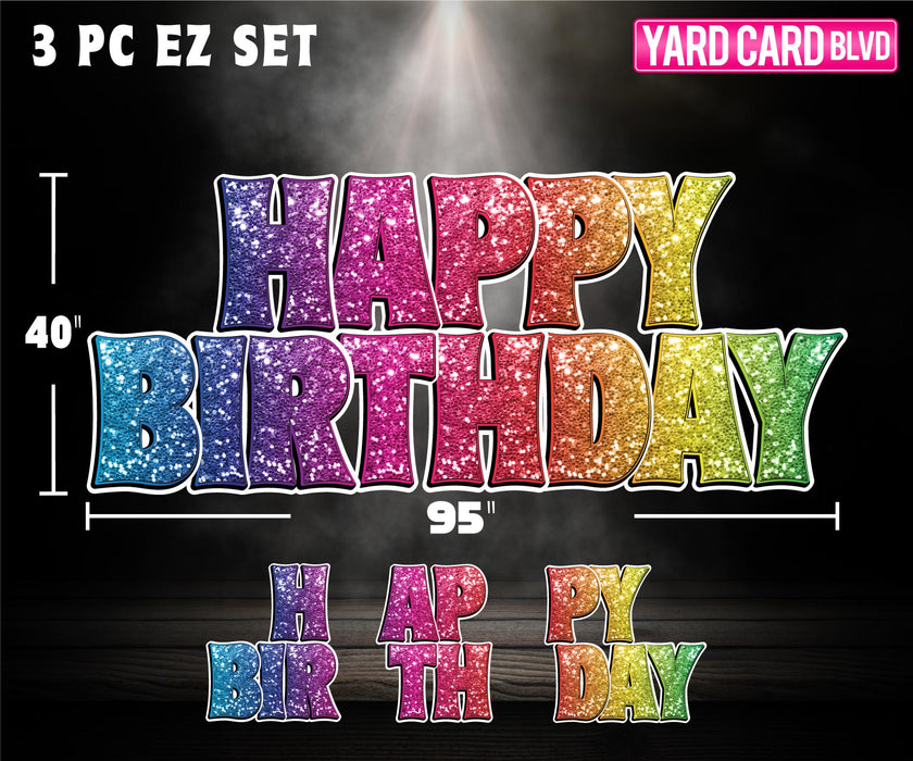 BF Happy Birthday EZ3 Set - Choose your Color