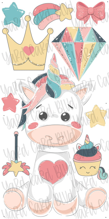 BLVD Buddies Unicorn Set - Boho