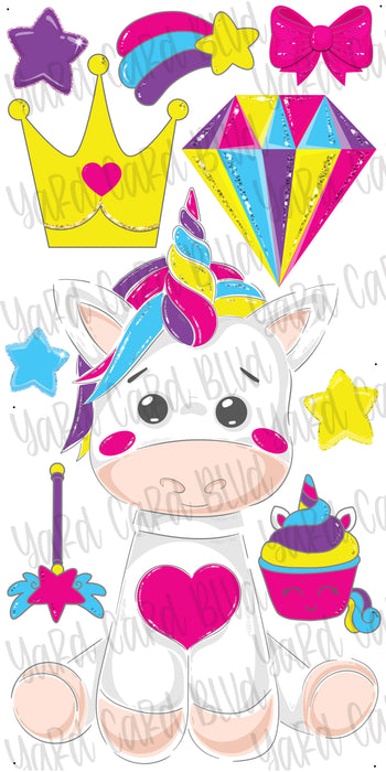 BLVD Buddies Unicorn Set - Brights