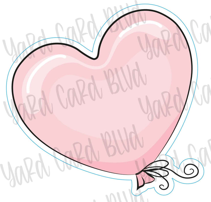 Pink Heart Balloon