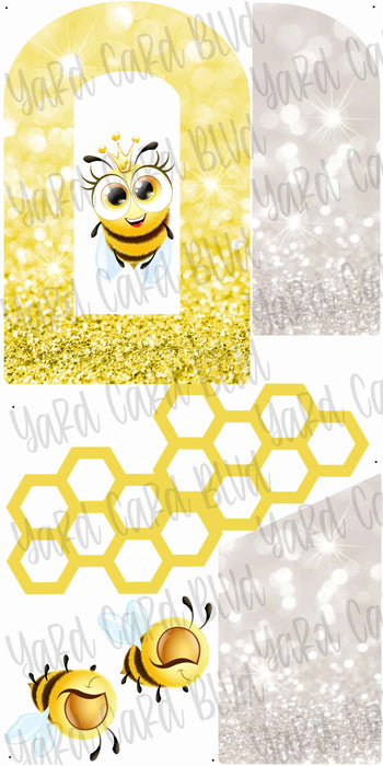 Bee Backdrop Set