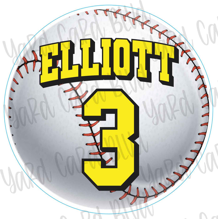 Custom Baseball