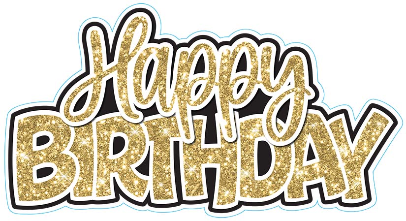 BB 47" Happy Birthday Splash - You Choose