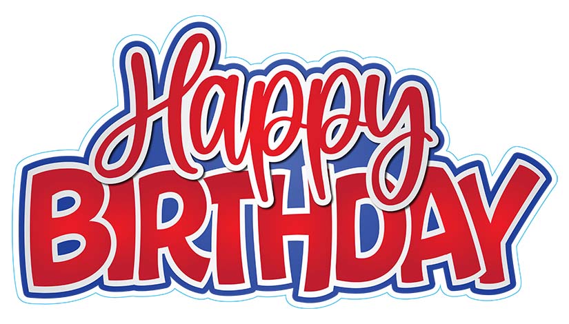 BB 47" Happy Birthday Splash - You Choose