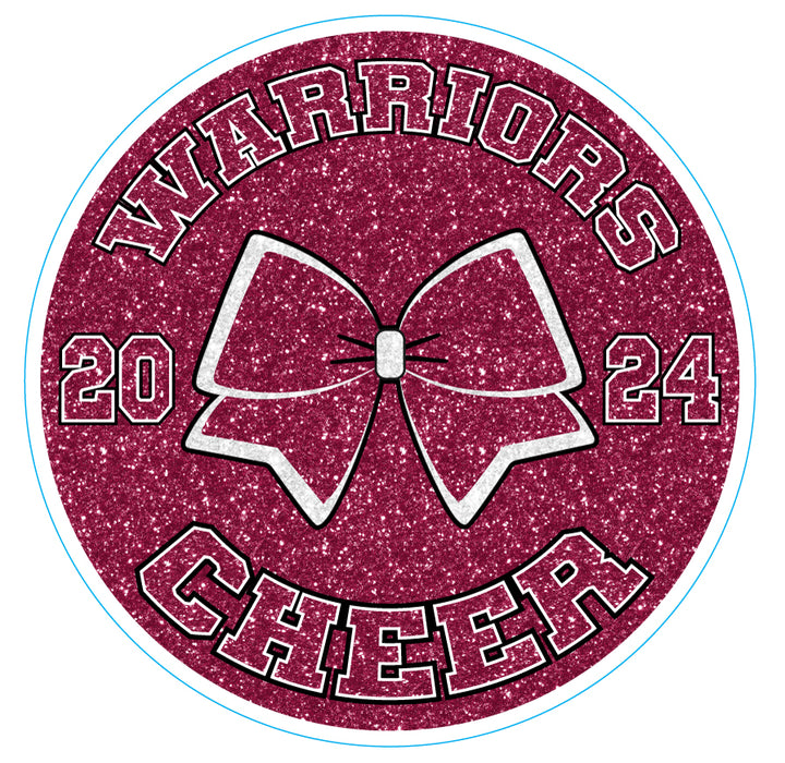 Custom Cheer Bow Sign