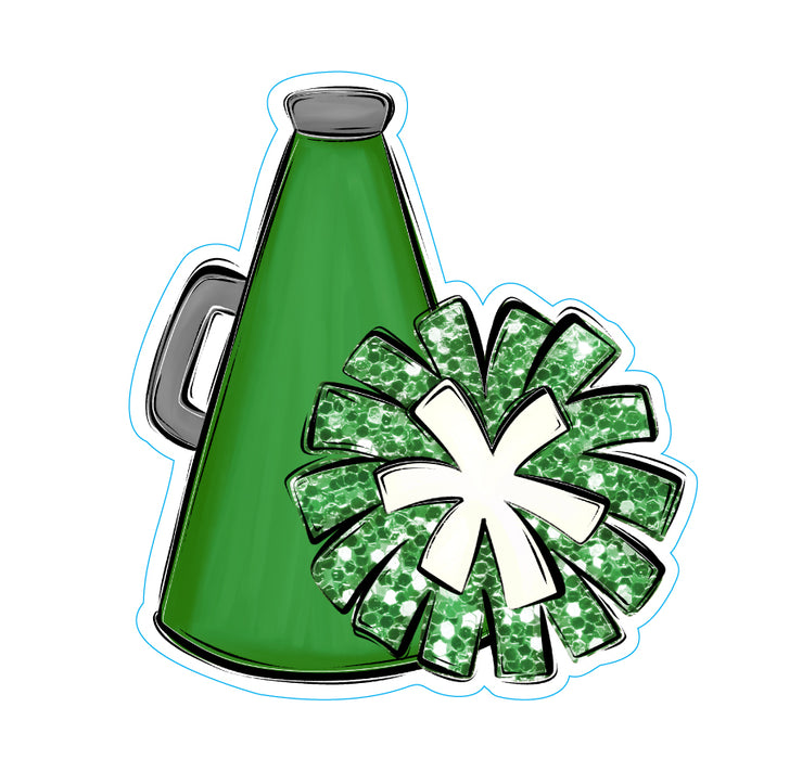 Cheer Pom & Megaphone