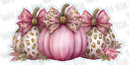 Coquette Pumpkin Panels