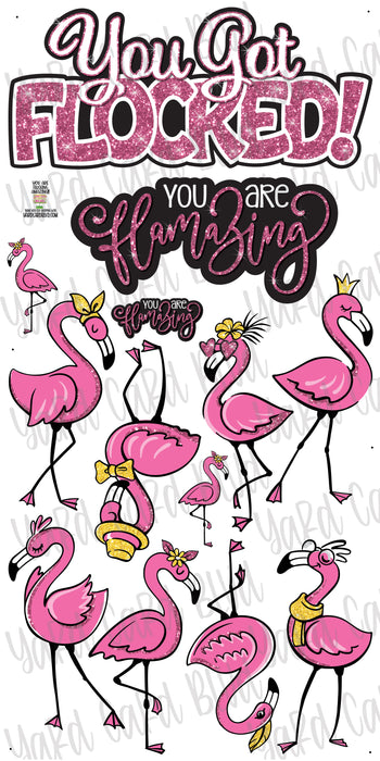 Flocking Flamingos