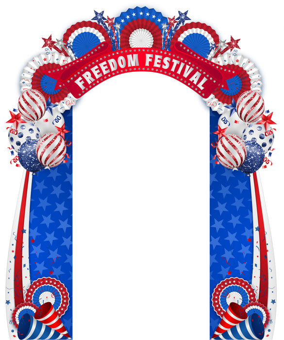 Customized Arch Entryway