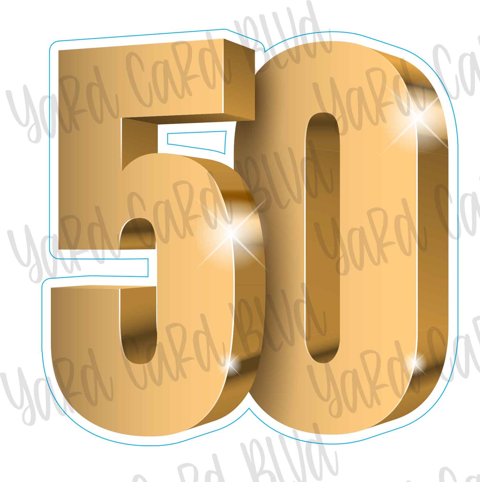 Gold 50 — Yard Card Blvd