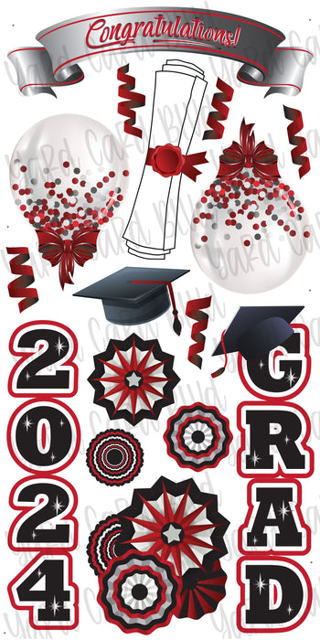 Congratulations Grad 2024 Red