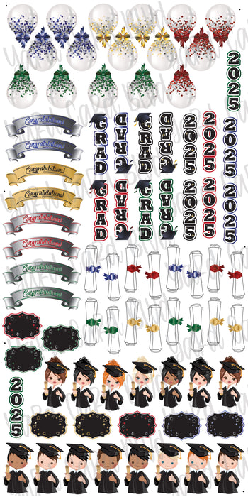 Bitty Bouquets -  Congratulations Grad MIX