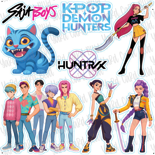 KPop Demon Hunters Half Sheet