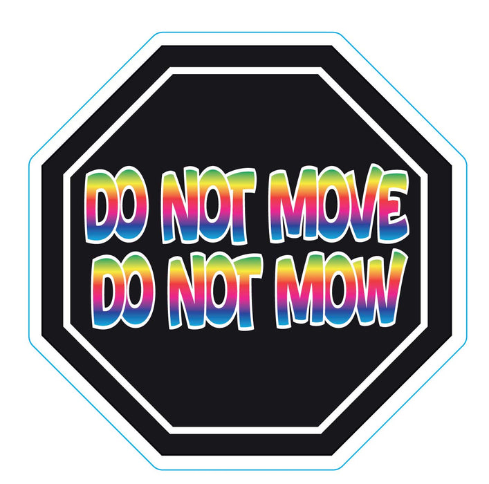 Do Not Move Rocker Image Marketing Sign - Do Not Move, Do Not Mow — Yard Card Blvd