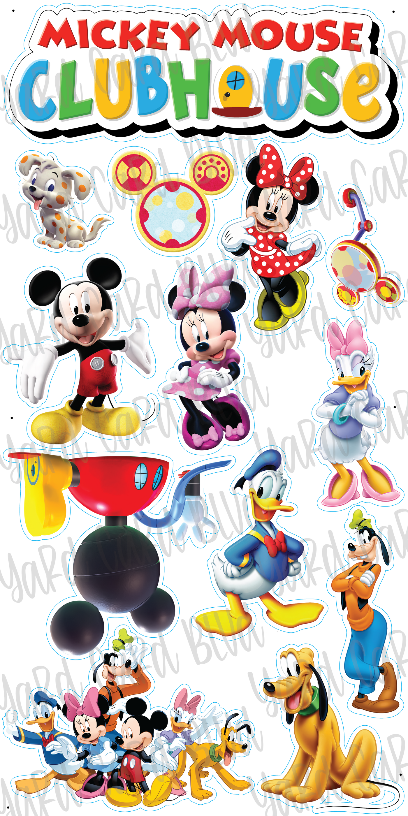 Mouse Clubhouse — Yard Card Blvd