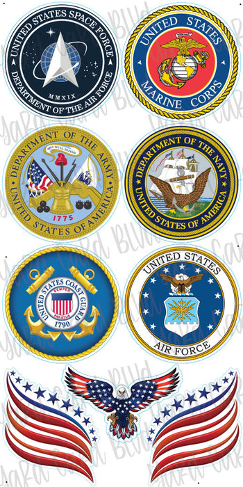 Military Cook Emblems Military Emblems — Yard Card Blvd
