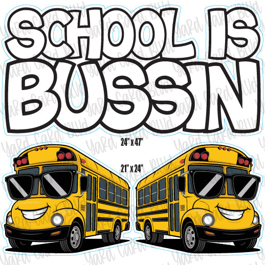 School Is Bussin Splash