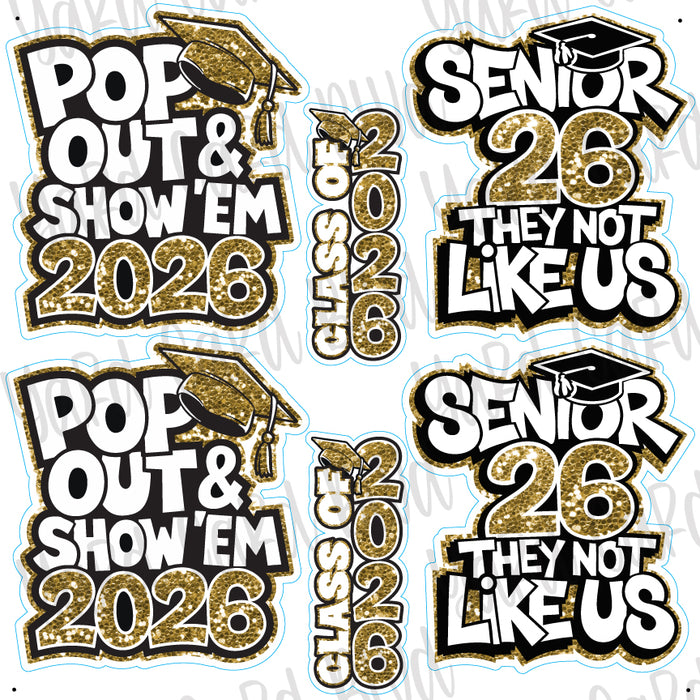 They Not Like Us - Pop Out & Show 'Em 2026 Half Sheet