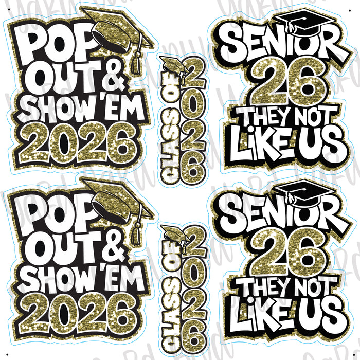 They Not Like Us - Pop Out & Show 'Em 2026 Half Sheet