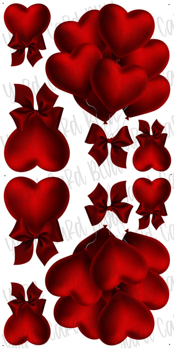 Heart Balloon Bundles