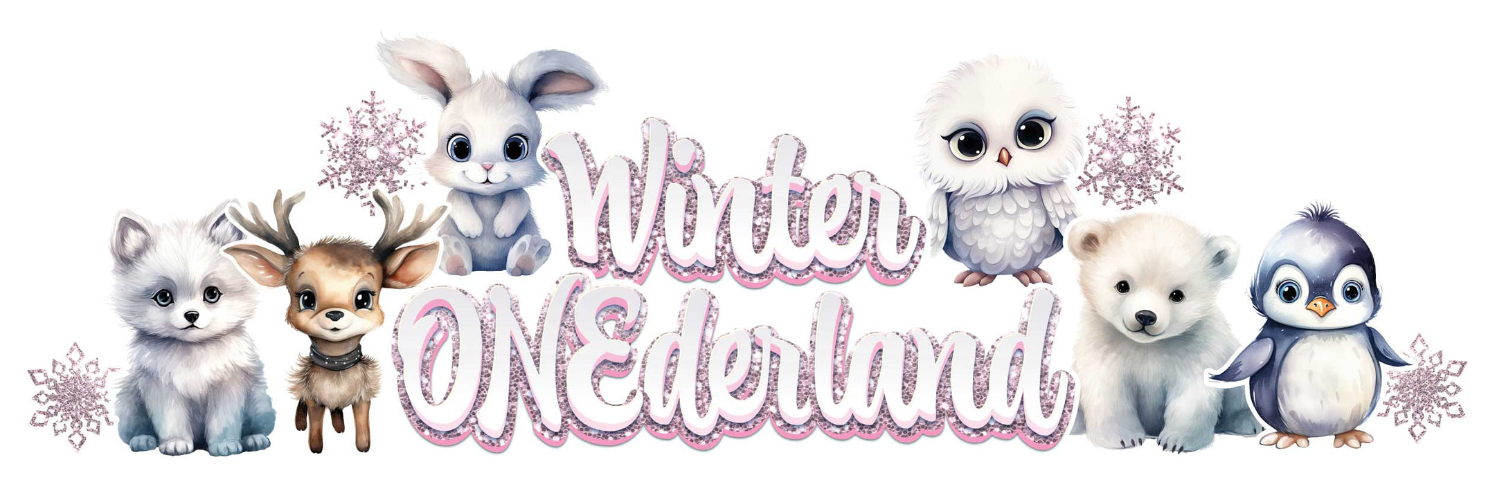 Pink Winter Wonderland & ONEderland EZ Set