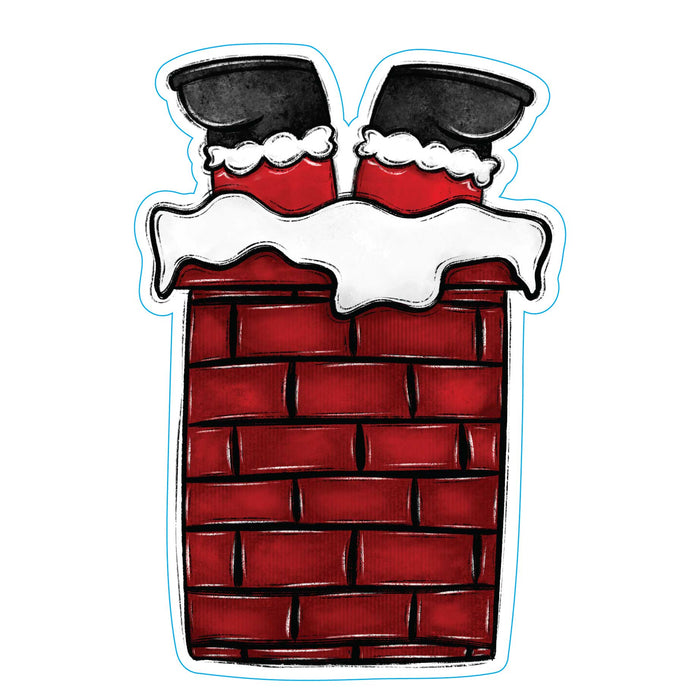 Santa in the Chimney