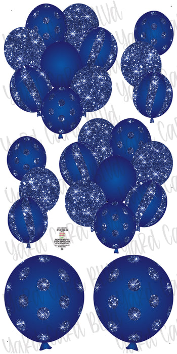 Balloon Bundles in Blue