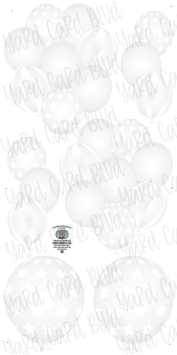 Balloon Bundles - White