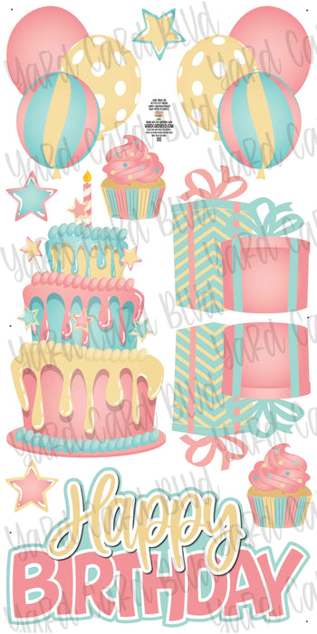 Birthday Cake Splash Set - Boho