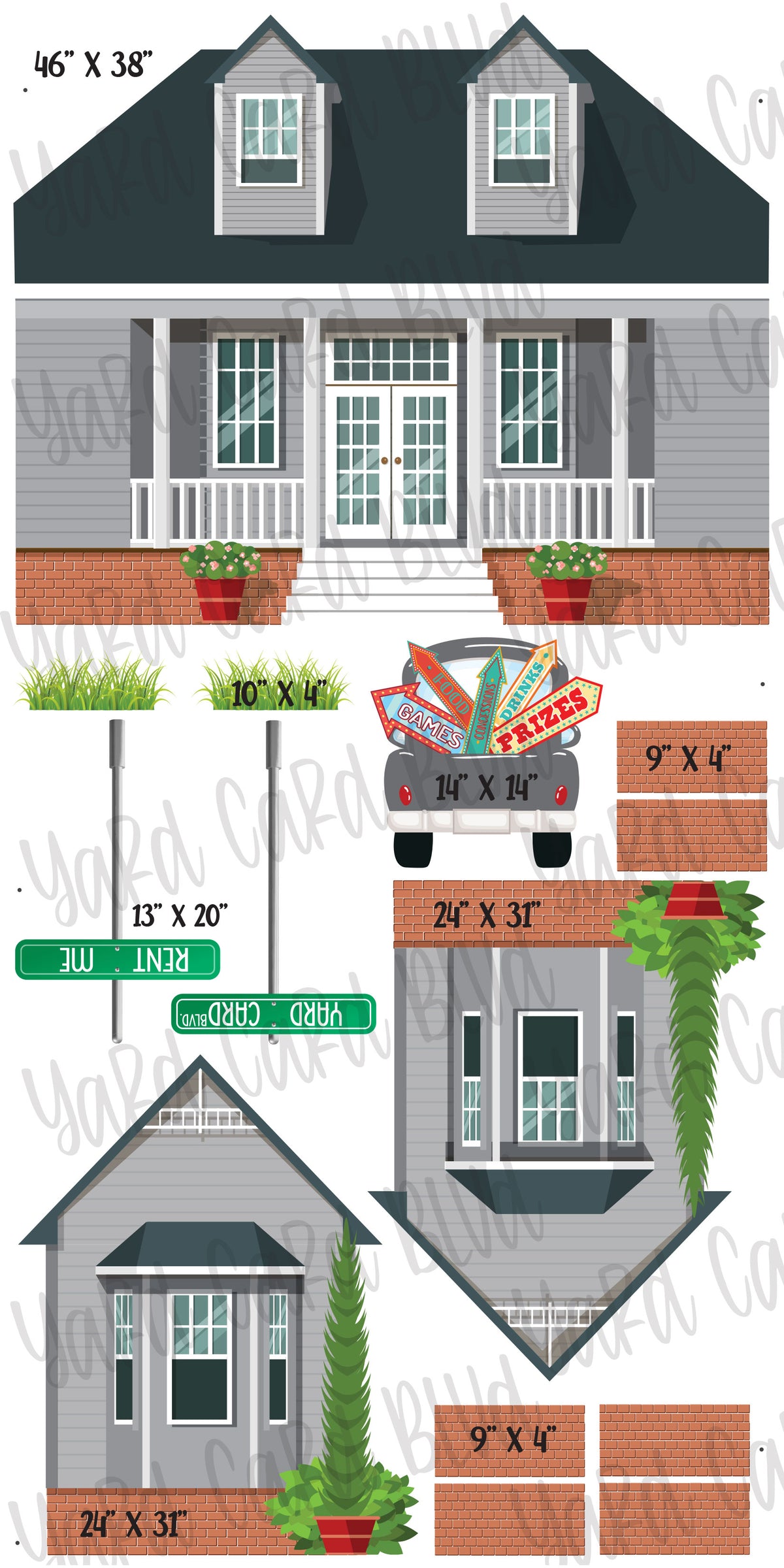 Blvd Mini Manor — Yard Card Blvd