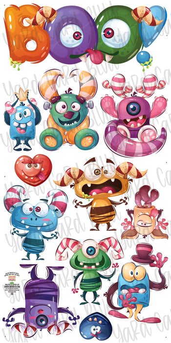 Boo Monsters Set