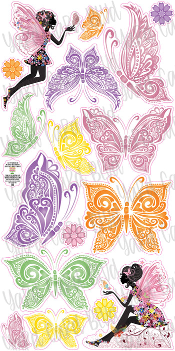 Butterflies and Fairies Set