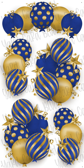 Copy of Celebrate Balloon Bundles - Blue and Gold