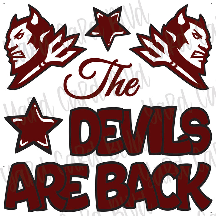 The Devils Are Back Half Sheet