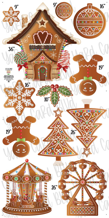 Gingerbread House Set