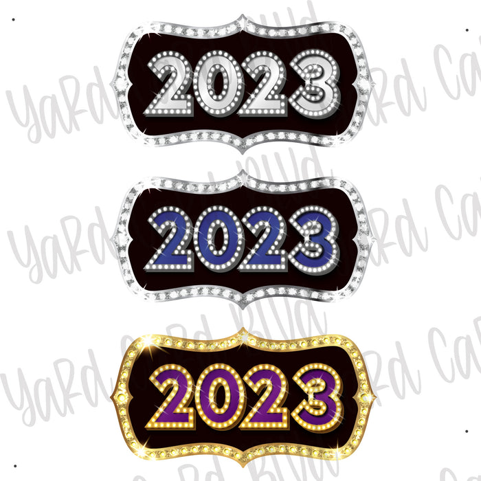 2026 Lighted Marquee Signs - You Pick Colors