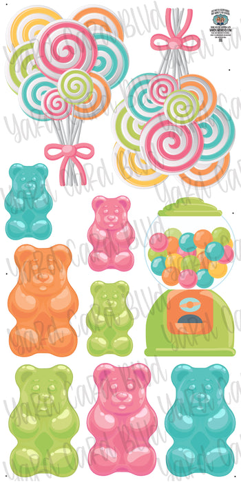 Gummy Bears and Lollipops