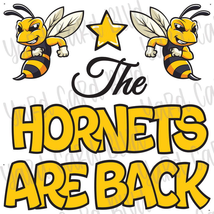 The Hornets Are Back Half Sheet