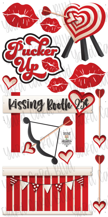 Pucker Up Kissing Booth Set