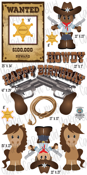 Wild West Cowboy Birthday