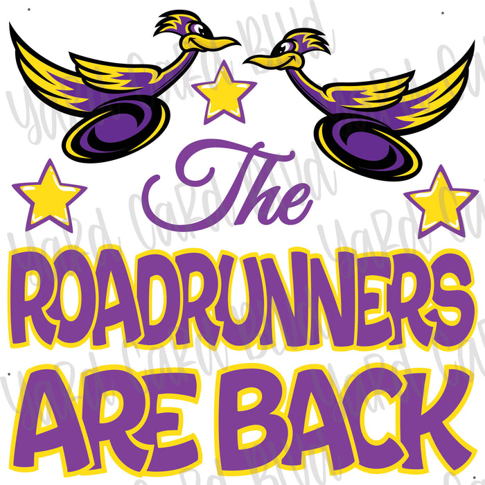 The Roadrunners Are Back Half Sheet