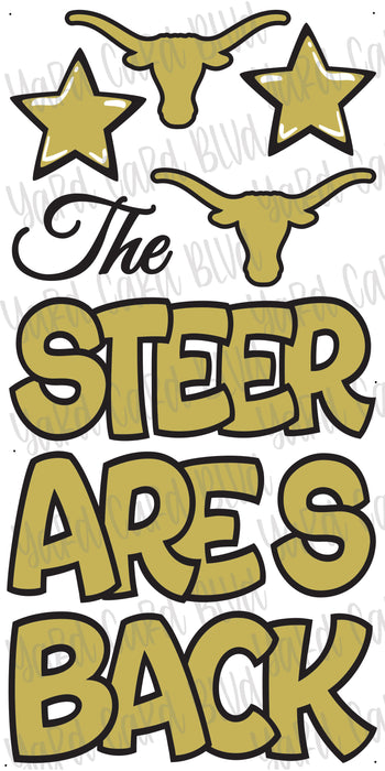The Steers Are Back