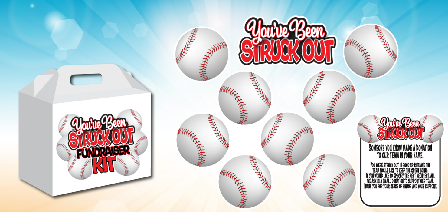 You've Been Struck Out Fundraiser Kit