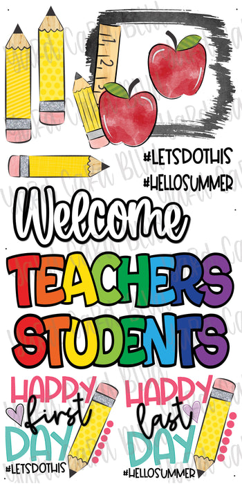 Welcome Teachers and Students Photo Frame