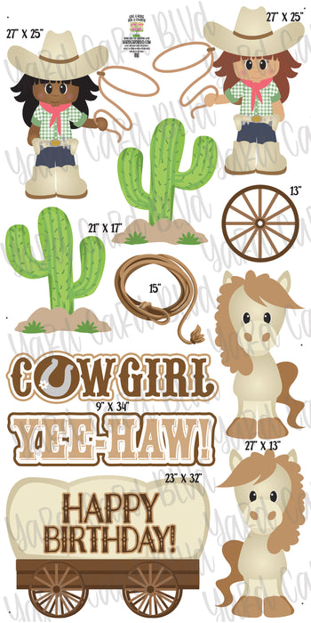 Wild West Cowgirl Birthday