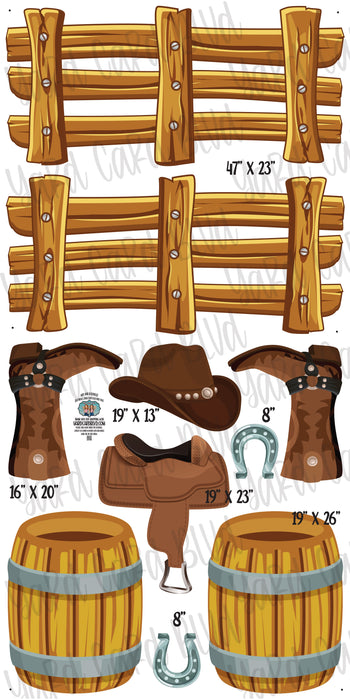Wild West Fence Panels and Flair