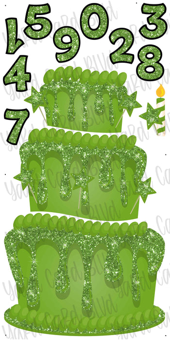Colossal Cake! - Lime Green